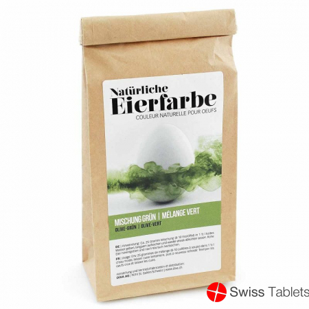 Dixa Eierfarbe Mischung Grün Geschnitten 25g buy online