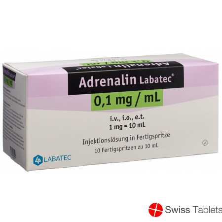 Adrenalin Labatec 1mg/10ml 10 Fertigspritzen 10ml buy online