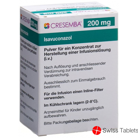 Cresemba Trockensubstanz 200mg Vial buy online