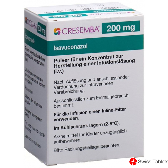 Cresemba Trockensubstanz 200mg Vial buy online