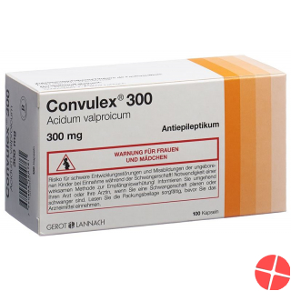 Convulex Kapseln 300mg 100 Stück