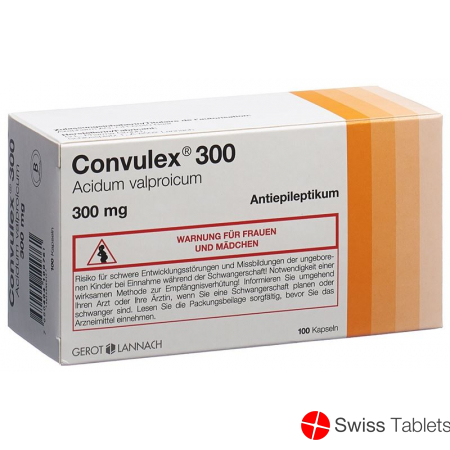 Convulex Kapseln 300mg 100 Stück buy online