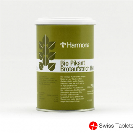 Harmona Brotaufstrich Pikant Bio Dose 200g buy online