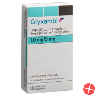 Glyxambi Filmtabletten 10mg/5mg 30 Stück