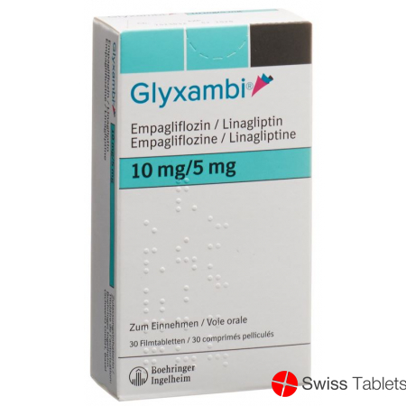 Glyxambi Filmtabletten 10mg/5mg 30 Stück buy online