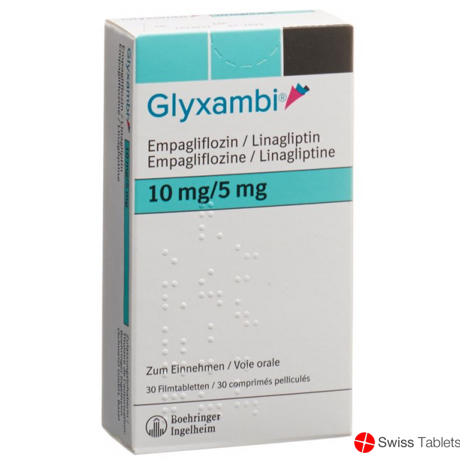 Glyxambi Filmtabletten 10mg/5mg 30 Stück buy online