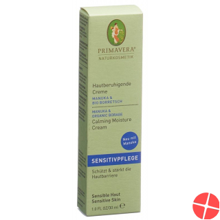 Primavera Hautberuhigende Creme Manuka Borr 30ml