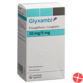 Glyxambi Filmtabletten 10mg/5mg 90 Stück