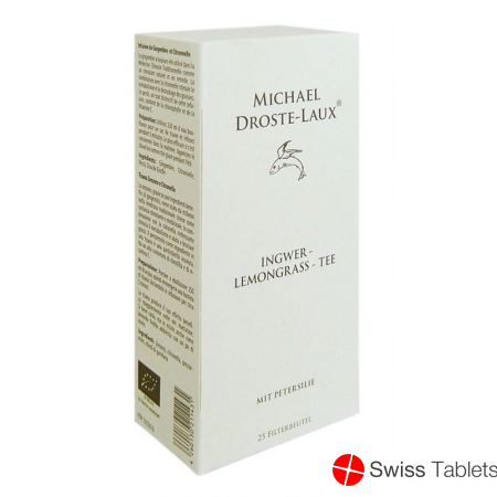 Droste-Laux Ingwer-lemongrass-tee Beutel 25 Stück buy online