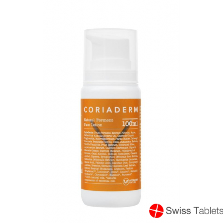 Coriaderm Natural Ferment Face Lotion Dispenser 100ml buy online
