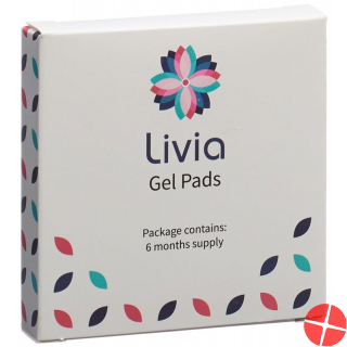 Livia Gel-Pads 6-Monatspackung 12 Stück