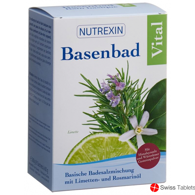 Nutrexin Basenbad Vital 6 Beutel 60g buy online Nutrexin Basenbad Vital 6 Beutel 60g buy online