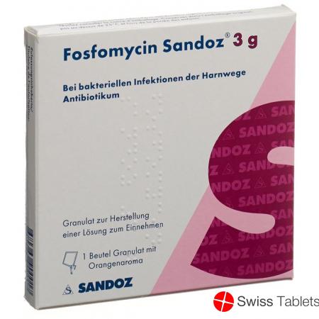 Fosfomycin Sandoz Granulat 3g Beutel buy online
