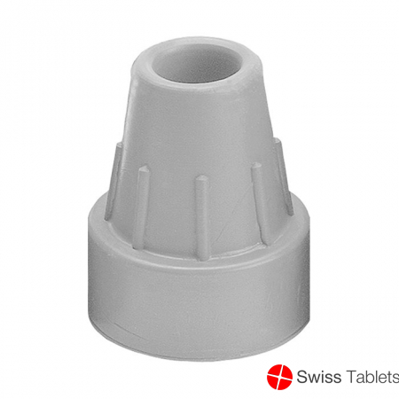 Sahag Krückenkapseln 16mm Grau 10 Stück buy online
