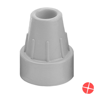 Sahag Crutch Caps 16mm Gray 1 pair