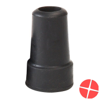 Sahag Stockkapsel Schw 16mm Metallst Stahl