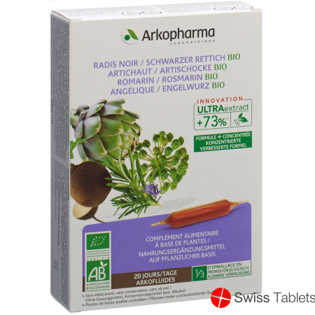 Arkofluide Arti Rett Rosma Eng Bio Trinkampullen 20 Stück buy online
