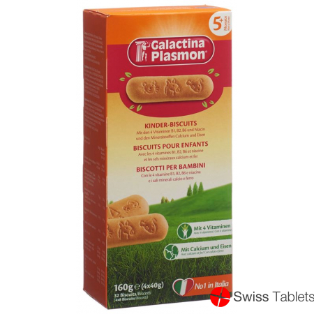 Galactina Plasmon Kinder-Biscuits 4x 40g buy online