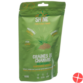 Shine Hanfsamen Geschält Bio Beutel 100g