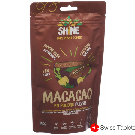 Shine Macacao Pulver Bio Beutel 150g buy online