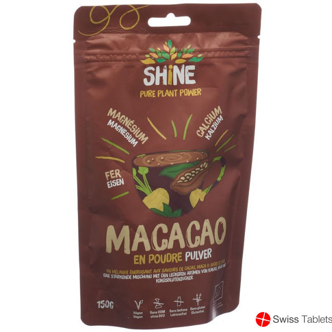 Shine Macacao Pulver Bio Beutel 150g buy online