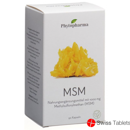 Phytopharma MSM Kapseln 1000mg Dose 90 Stück buy online