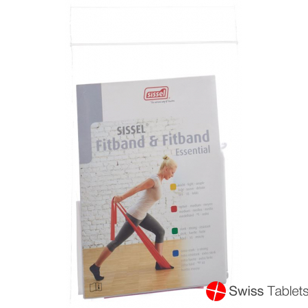 Sissel Fitband 7.5cmx2m Red Medium buy online