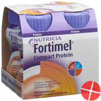 Fortimel Compact Protein Liquid Mango 4 Flasche 125ml