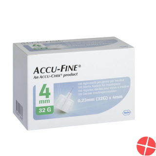 Accu-fine 4mmx32g 100 Stück