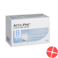 Accu-fine 8mmx31g 100 Stück Accu-fine 8mmx31g 100 Stück