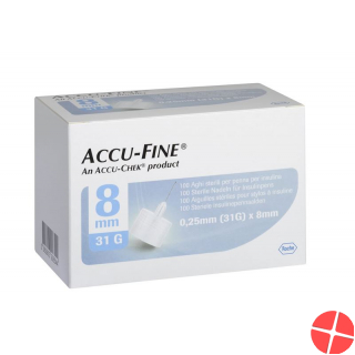 Accu-fine 8mmx31g 100 Stück