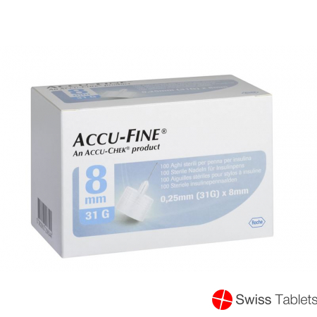 Accu-fine 8mmx31g 100 Stück buy online