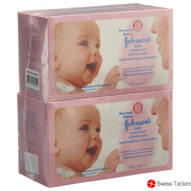 Johnsons Stillkompressen Unsteril Duo 2x 30 Stück buy online