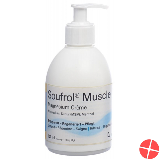 Soufrol Muscle Magnesium Cool Cream 300ml