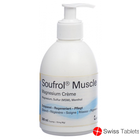 Soufrol Muscle Magnesium Cool Cream 300ml buy online