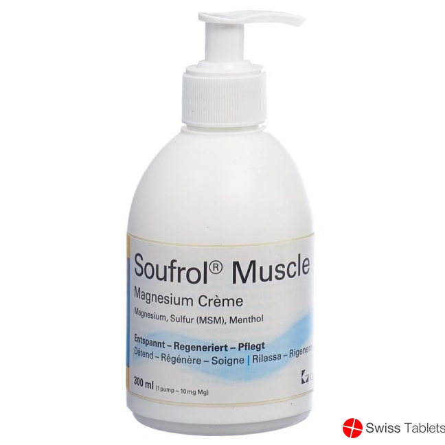 Soufrol Muscle Magnesium Cool Cream 300ml buy online