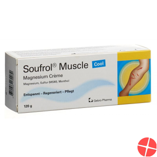 Soufrol Muscle Magnesium Cool Cream 120ml