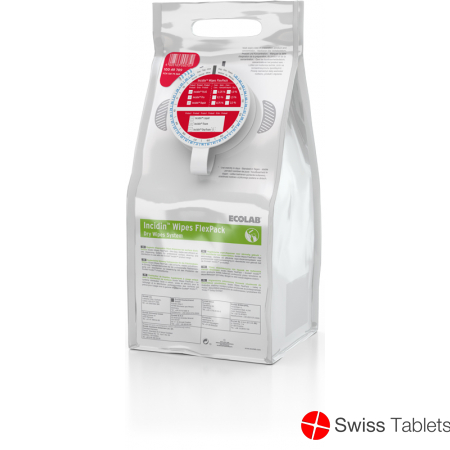 Incidin Wipes Flexpack Kappe Rot Alt 6x 99 Stück buy online