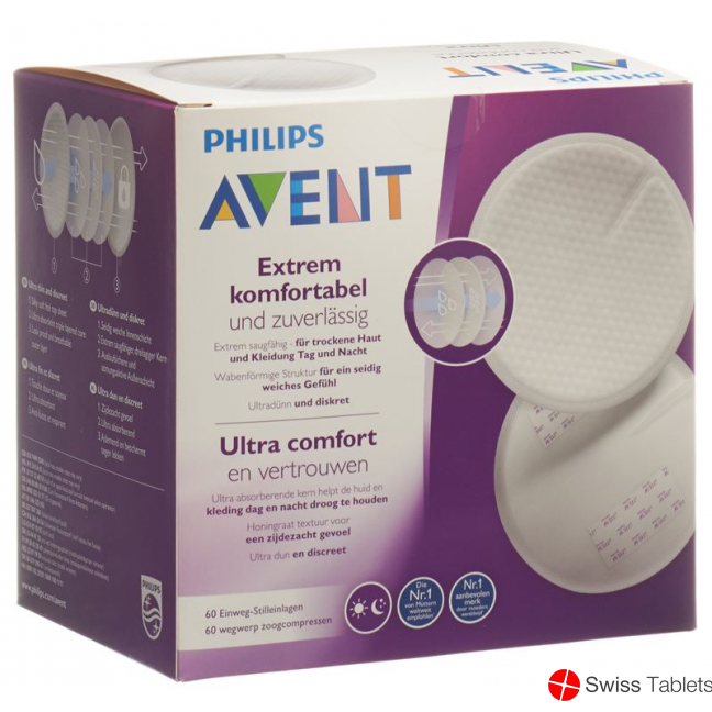 Avent Philips Stilleinlagen Einw Scf254/61 60 Stück buy online