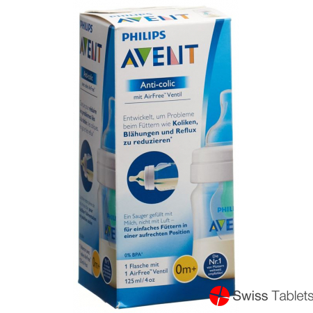 Avent Philips Anti-Colic Flasche 125ml Airfree buy online Avent Philips Anti-Colic Flasche 125ml Airfree buy online