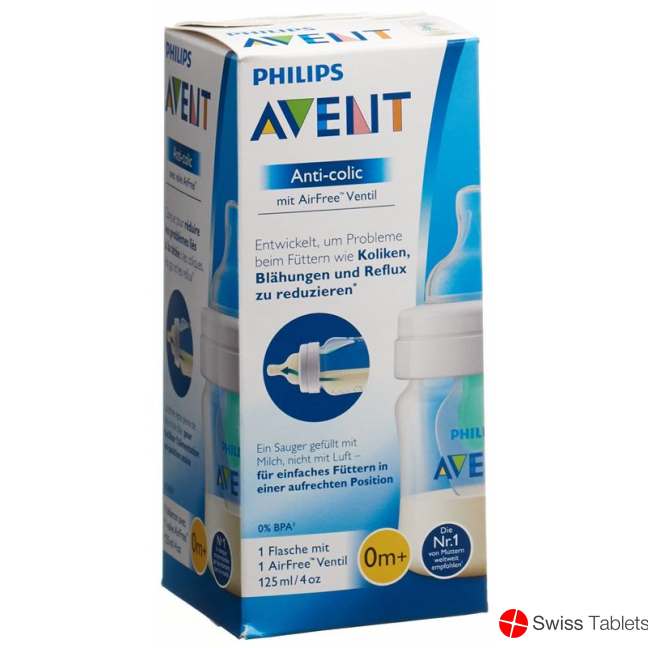 Avent Philips Anti-Colic Flasche 125ml Airfree buy online Avent Philips Anti-Colic Flasche 125ml Airfree buy online