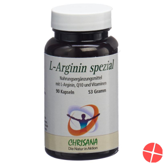 Chrisana L-arginin Spezial Kapseln Dose 90 Stück