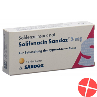 Solifenacin Sandoz Filmtabletten 5mg 30 Stück
