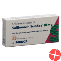 Solifenacin Sandoz Filmtabletten 10mg 30 Stück