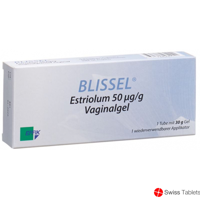 Blissel Vaginalgel 0.05mg/g mit 1 Applikator Tube 30g buy online