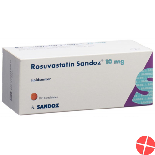Rosuvastatin Sandoz Filmtabletten 10mg (neu) 100 Stück