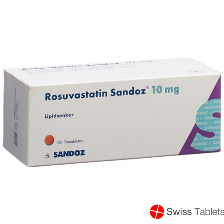 Rosuvastatin Sandoz Filmtabletten 10mg (neu) 100 Stück buy online