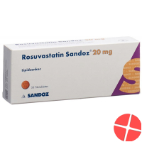 Rosuvastatin Sandoz Filmtabletten 20mg (neu) 50 Stück