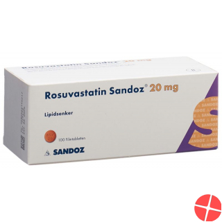Rosuvastatin Sandoz Filmtabletten 20mg (neu) 100 Stück