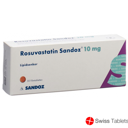 Rosuvastatin Sandoz Filmtabletten 10mg (neu) 50 Stück buy online